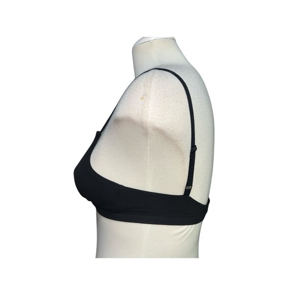 Halara High Stretch Cross Front Lounge Underwear Bra Sz XS Womens Black - Picture 8 of 13